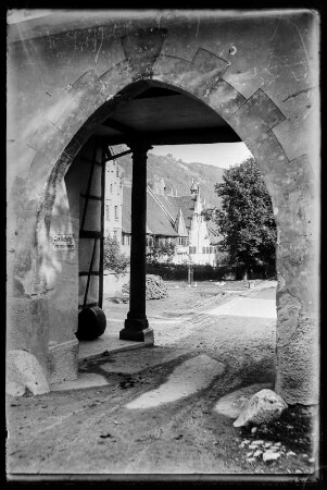Kloster Blaubeuren. Blick den Hof