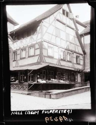 Fachwerkhaus bei Sulfersteg, Foto: Schuster
