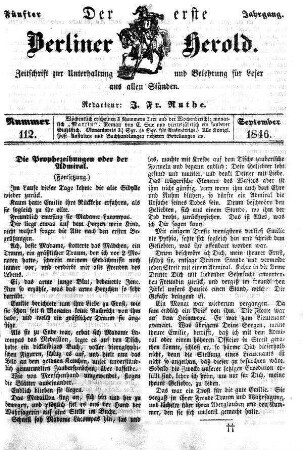 Nummer 112, September 1846