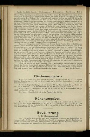 Flächenangaben