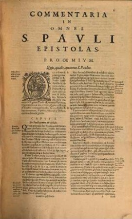 [Commentaria in Vetus et Novum Testamentum], [9]. Commentaria in omnes Divi Pauli epistolas