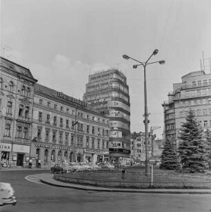 Messe Reichenberg : Liberec (Tschechische Republik). Innenstadt, Kreisverkehr