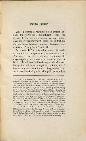 La chevalerie dans les guerres du moyen âge