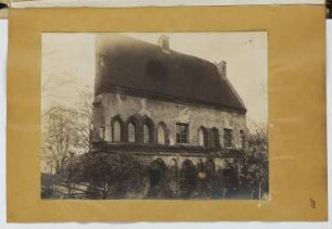 Kloster Lehnin: Seitenansicht Königshaus (aus: Skizzen- und Fotoalbum 20)