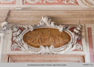 Supraporten mit Allegorien der Künste : Allegorie auf die Malerei