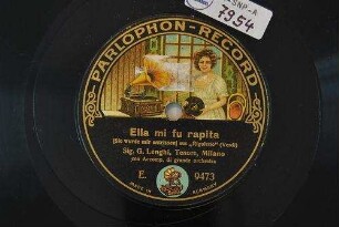 Ella me fu rapita : [Sie wurde mir entrissen] aus "Rigoletto" / (Verdi)