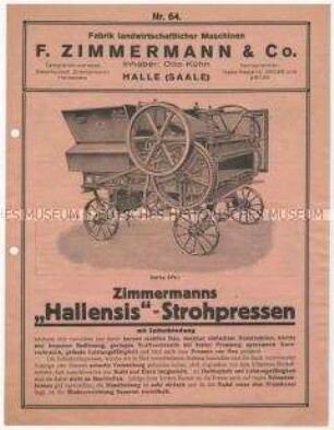 Strohpressen