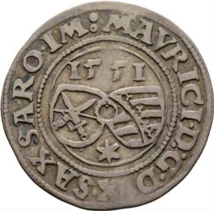 Münze, 1/4 Taler, 1551