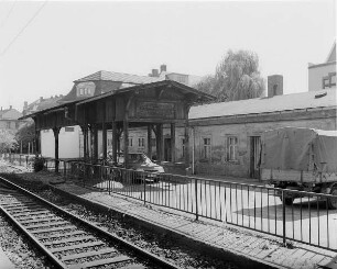 Freital-Potschappel Bahnhof, Bahnhofsgelände