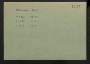 Ellwanger, Karl