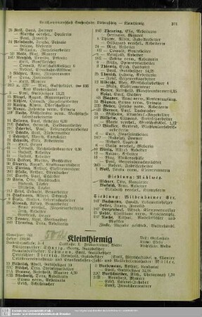 Kleinthiemig