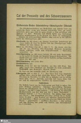 Tal der Pressnitz und des Schwarzwassers