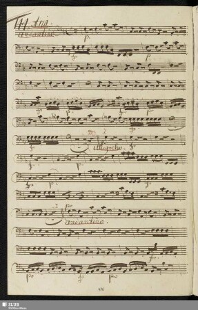144. Aria: Oimé che fuor del petto / Scarlatti, G.