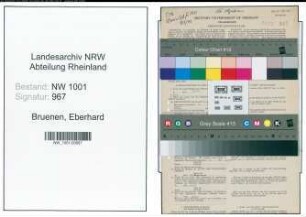 Entnazifizierung Eberhard Bruenen, geb. 08.08.1906 (Dreher)