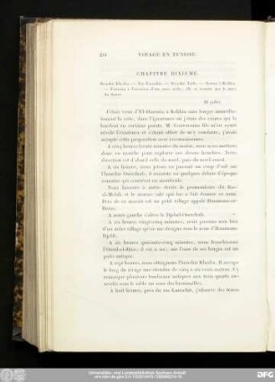 Chapitre Dixième.
