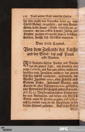 Das XXIII. Capitel.