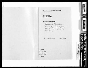 Kammer der Abgeordneten: Präsidenten, Vizepräsidenten, Schriftführer (Sekretäre), Wahl von Abgeordneten einzelner Bezirke, Legitimationen