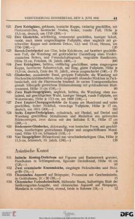 Asiatische Kunst (Nr. 631-651)