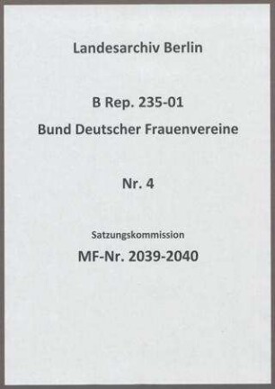 Satzungskommission