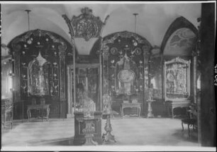 Emaillezimmer im Grünen Gewölbe : Dresden, Emaillezimmer im Grünen Gewölbe. Westflügel Residenzschloss Dresden
