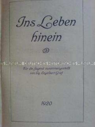 Schrift zur Jugendweihe