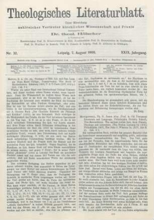 377-378 [Rezension] Barton, George A., A critical and exegetical commentary on the Book of Ecclesiastes