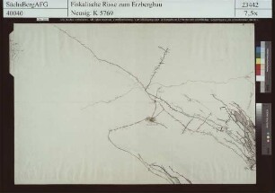 Gegend von Großschirma mit dort befindlichen Grubenbauen