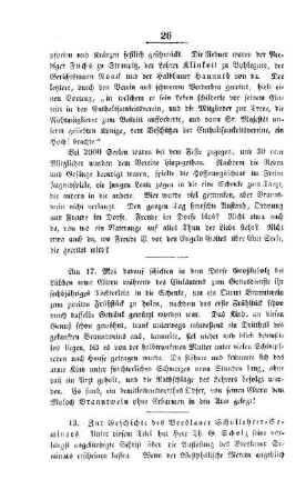 Zur Geschichte des Breslauer Schullehrer-Seminars