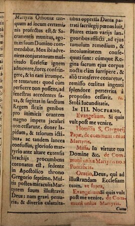 Die 19. Ianuarii. In Festo S. Canuti IV. Regis Et Martyris. Semiduplex : Officium &c. omnia de Communi unius Martyris, praeter Orationem, & Lectiones secundi Nocturni