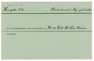 Kempter, Otto