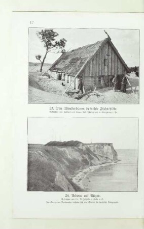 23. Von Wanderdünen bedrohte Fischerhütte