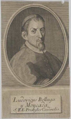 Bildnis des Ludovicus Belluga y Moncada