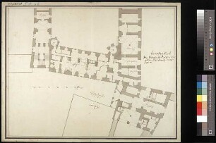 Grundriss des Erdgeschosses ("Unterster Stock")