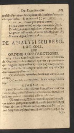 De Analysi Seu Resolutione.