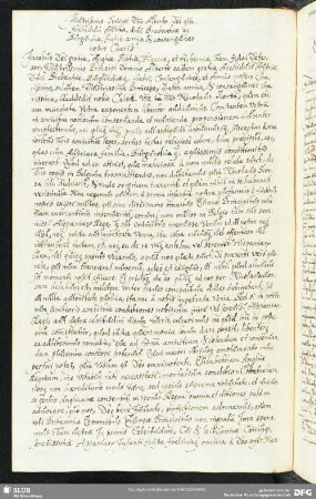 [Faszikel 39: Brief König Jakobs I. von England (1566-1625) an Albrecht VII. von Habsburg (1559-1621), 3. April 1603]