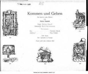 Kommen und Gehen