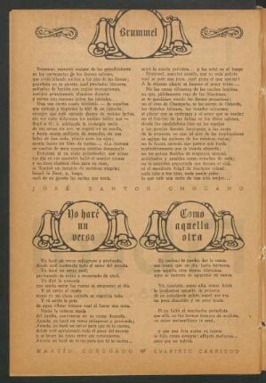 Yo haré un verso : [Poesía]