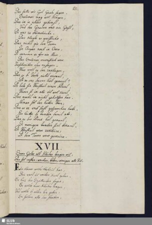 XVII. Swer Gotes alt Kleider tragen wil