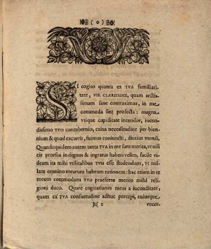 Epistola valedictoria ad Jo. Matth. Gessnerum