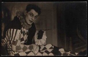[Bildnis Alexander Moissi als Arlecchino]