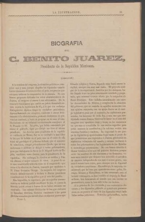 Biografía del C. Benito Juárez, Presidente de la República Mexicana. - [Conclusión.]