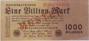 1 Billion Mark - Muster