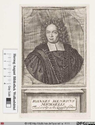 Bildnis Johann Heinrich Michaelis