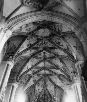 Gewölbemalerei in einer Kirche in der Steiermark