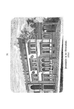 Tafel: Privathauser in der Victoriastraße. (Hitzig.)
