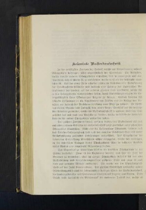 Koloniale Wasserbautechnik.