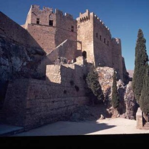 Lindos (Rhodos). Johanniterburg, Ende 15. Jh.