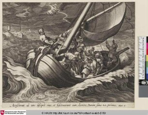 [The Miracle of Christ on the Sea of Galilee; Das Wunder der Überfahrt über den See]