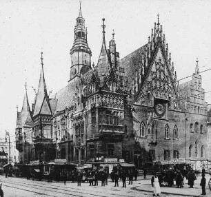 Breslau / Wroclaw, Rathaus