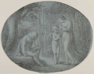 Venus sendet Amor aus zu einem Jüngling